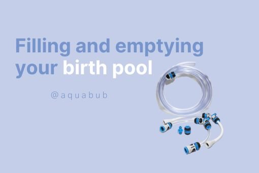 Birth pool filling kit